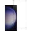 Tempered Glass Blue Star - SAM Galaxy S23 Ultra Full Face full glue/small size - black Tempered G