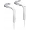 Ubiquiti U-Cable-PATCH-RJ45, Eth Patch Kábel, 0,1 m (0,22 m s konektormi), Cat6, biely U-Cable-Patch-RJ45