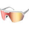 Scott Sport Shield - White Matt/Red Chrome one size