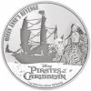 New Zealand Mint strieborná minca minca Piráti z Karibiku Pomsta kráľovnej Anny 2021 1 Oz