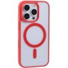 Kryt na iPhone 16 Pro Max matný s podporou MagSafe červený