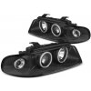 TUNING-TEC Predné svetlá, AUDI A4, 1994-1998, ANGEL EYES CCFL BLACK
