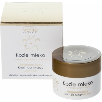 Vellie nočný krém kozie mlieko 50 ml