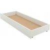 Textilomanie Úložný box pod posteľ ELISA 200 cm, biely