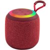 AppleKing f6 bezdrôtový Bluetooth reproduktor s podsvietením - červený - možnosť vrátiť tovar ZADARMO do 30tich dní
