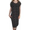 Dámske čierne šaty DIANA čierná XL