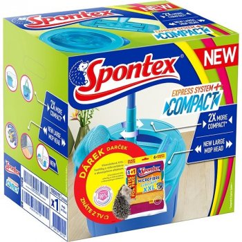 Spontex Express systém+ COMPACT s pribalenými Spontex mikroutierkami