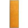 Rohožka pratelná oranžová 60 x 180 cm Oranžový 323453