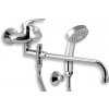 Novaservis Vaňová paneláková batéria 100 mm Metalia 57 chróm 57037,0