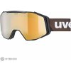 uvex gravity fm okuliare, black matt dl/gold clear