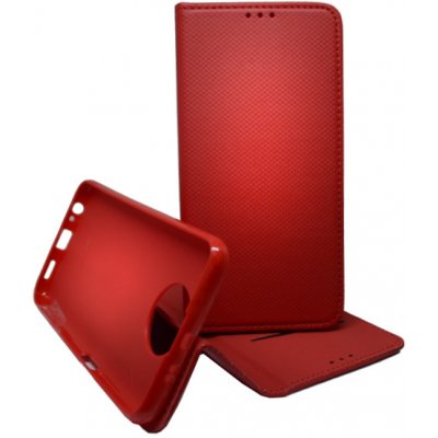 Pouzdro Smart Case Book pro Xiaomi Redmi Note 9T Červené