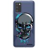 Picasee silikónový prehľadný obal pre Samsung Galaxy A03s A037G - EARTH - Lebka 3.0