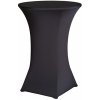 obrus na stôl 80 cm čierny (elastický obrus 80 cm čierny)