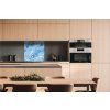 DIMEX | Dibond doska za kuchynskú linku | DBW-06060-158 Modrý abstrakt | 60 x 60 cm + Dibond obkladová doska Dimex do kuchyne Modrý abstrakt v rozmere 60 x 60 cm + lepidlo zadarmo