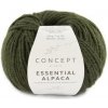 ESSENTIAL ALPACA Katia Farby ESSENTIAL ALPACA: 81 vojenská zelená - VÝPREDAJ