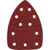 EXTOL PREMIUM 8803974 papíry brusné delta, suchý zip, bal.10ks, 149x105mm, P120