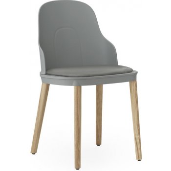 Normann Copenhagen Allez Chair Ultra Leather sivá / dub