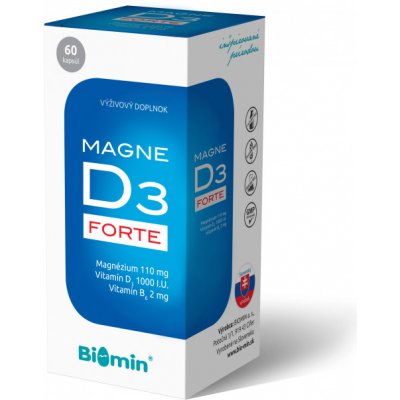 BIOMIN MAGNE D3 FORTE 1x60 cps