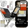 Pouličná lampa Vogler 3000 W 420000 lm solárne napájanie