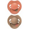 LOVI Cumlík silikónový dynamický Prime 6-18m 2ks Granola/Orange
