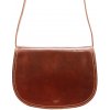 Kožená kabelka Florence hnedá