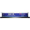 1x10 Verbatim BD-R Blu-Ray 25GB 6x Speed DL Wide Printable CB
