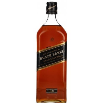 Johnnie Walker Black Label 12y 40% 0,7 l (čistá fľaša)