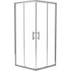 Deante Jasmin Plus sprchovací kút 90x90 cm obdĺžniková chromová lesklé/priehľadné sklo KTJ_041P