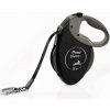 FLEXI Giant Páska Black Edition - automatické vodítko pro psy - 8 m