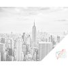Vymalujsisam.sk Bodkovanie - New York City Farba: Červená, Veľkosť: 30x40cm, Rám: Bez rámu, iba zrolované plátno