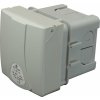 Zásuvka nástenná 32A/230V/3P so škatuľou pod omietku IP44 - IZV 3232 (SEZ DK)