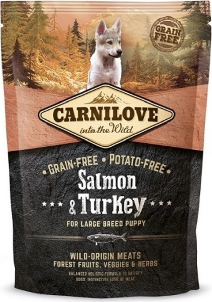 Carnilove Salmon & Turkey for LB Puppy 1,5 kg