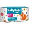 Baby Soft detské vlhčené utierky 72 ks