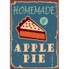 Ceduľa Apple Pie 30cm x 20cm Plechová tabuľa
