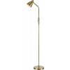 Markslojd Stojací lampa Markslojd Story 108715 stojací lampa 1x40W E14 zlatá/bílá