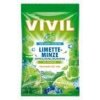 VIVIL BONBONS LIMETTE-MINZE drops s príchuťou limetka a pepermint s vitamínom C, bez cukru 1x60 g