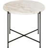 Actona Odkladací stolík Avila III biely mramor