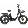 SAMEBIKE elektrický bicykel C05 Pro Farba: Čierna
