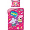 HALANTEX Obliečky Peppa Pig wow Bavlna, 140/200, 70/90 cm