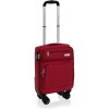 AVANCEA Textilný cestovný kufor GP9196 Red 4W XS červený 49x33x22 cm