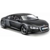 Maisto - Audi R8, matně černá, 1:24