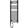 MEXEN/S - Plutón radiátor + vykurovacia tyč 1200 x 500 mm, 600 W, čierna W106-1200-500-2600-70