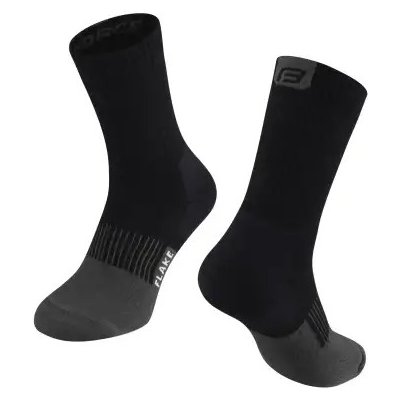Force North ponožky čierna/sivá