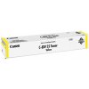 Canon originál toner C-EXV55 Y, 2185C002, yellow, 18000str.