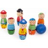Bigjigs Toys Drevené kolky Piráti