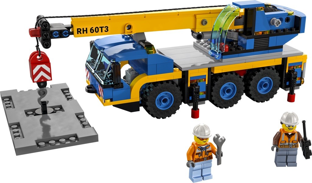 LEGO® City 60324 Pojízdný jeřáb od 30,9 € - Heureka.sk