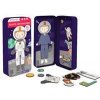 MierEdu Cestovní magnetické puzzle astronaut