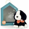 Plyšový psík Welcome Home SPA Collection Histoire d’ Ours v darčekovom balení čierno-biely 16 cm od 0 mes
