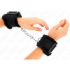 Kink - furry lined wrist restraints black adjustable 17-31 cm x 7 cm