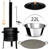 Perfect Home PL-Set-74 Kotlíková súprava 22L, 6ks – kotlina/kotlík/pokrievka/varecha/naberačka/platňa